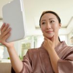 Woman Applying Natural Makeup